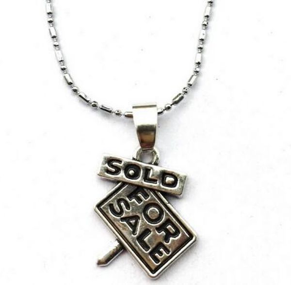 10 шт. / лот на продажу ожерелье знак очарование новый первый дом keepsake агент по недвижимости ювелирные изделия продано / новый дом подар, Silver
10 шт. / лот на продажу ожерелье знак очарование новый первый дом keepsake агент по недвижимости ювелирные изделия продано / новый дом подар, Silver
