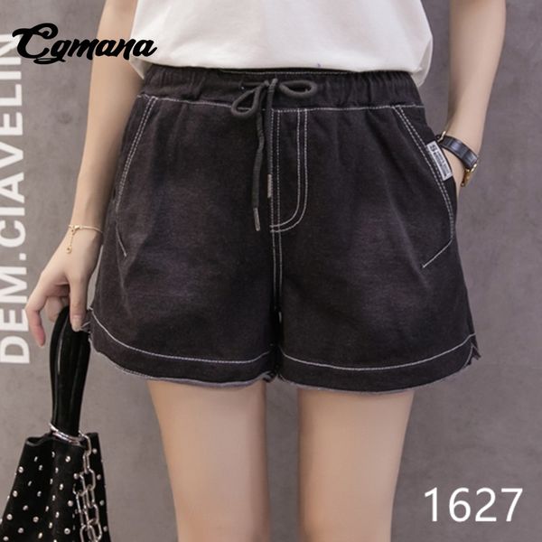cgmana shorts female 2018 new fashion elastic waist tie gradient casual shorts elastic stretch knitted wear jeans hot, White;black
cgmana shorts female 2018 new fashion elastic waist tie gradient casual shorts elastic stretch knitted wear jeans hot, White;black