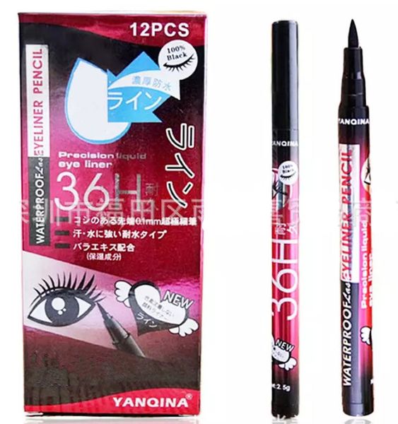 women lady black waterproof pen liquid eyeliner eye liner pencil make up beauty comestics free shipping
women lady black waterproof pen liquid eyeliner eye liner pencil make up beauty comestics free shipping