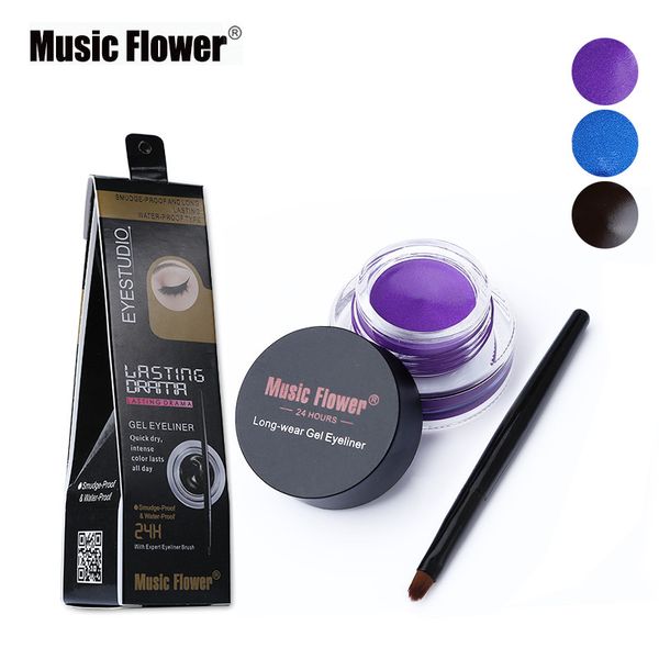1pc Sale Free Shipping Music Flower Black Waterproof Eyeliner Gel Makeup Cosmetic Gel Eye Liner With Brush Long-lasting For Women
1pc Sale Free Shipping Music Flower Black Waterproof Eyeliner Gel Makeup Cosmetic Gel Eye Liner With Brush Long-lasting For Women