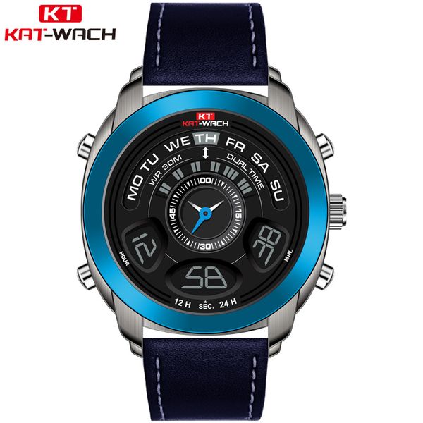 kat-wach fashion men watch 50m waterproof wristwatch led quartz clock sport watch male relogios masculino man, Slivery;brown
kat-wach fashion men watch 50m waterproof wristwatch led quartz clock sport watch male relogios masculino man, Slivery;brown