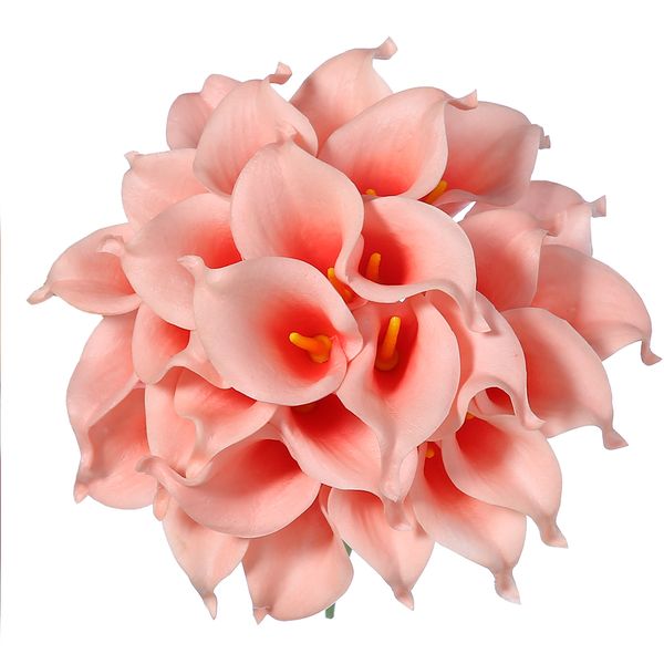 20pcs lifelike artificial calla lily flowers for diy bridal wedding bouquet centerpieces home decor
20pcs lifelike artificial calla lily flowers for diy bridal wedding bouquet centerpieces home decor