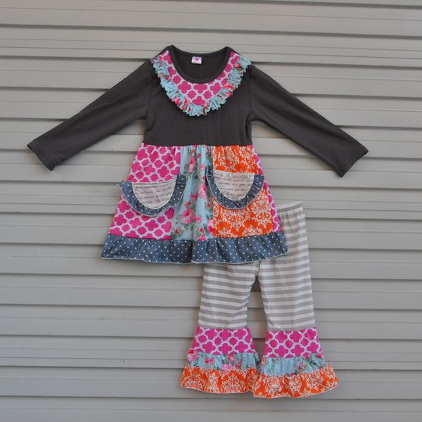 Free Shipping Fashion Newborn Baby Cotton Outfits Floral 2 pieces Boutique Suit Toddler Girls clothing Sets With Pockets F072 Y1892808
Free Shipping Fashion Newborn Baby Cotton Outfits Floral 2 pieces Boutique Suit Toddler Girls clothing Sets With Pockets F072 Y1892808