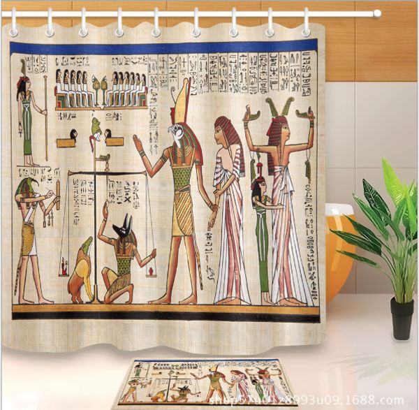 3d ancient egyptians print bath shower curtains modern style shower curtain for bathroom decor with 12 hooks floor mats sets
3d ancient egyptians print bath shower curtains modern style shower curtain for bathroom decor with 12 hooks floor mats sets