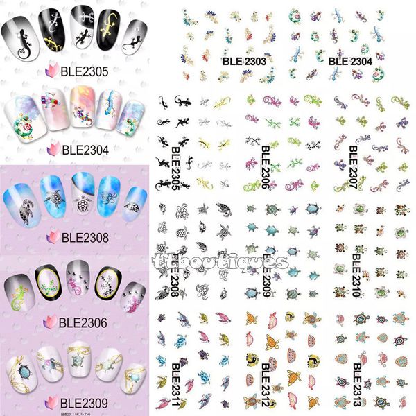 1 lot = 11 sheets lizards sea turtle tortois reptiles water transfer nail art stickers decors thin sticker ble2303-2313, Black
1 lot = 11 sheets lizards sea turtle tortois reptiles water transfer nail art stickers decors thin sticker ble2303-2313, Black