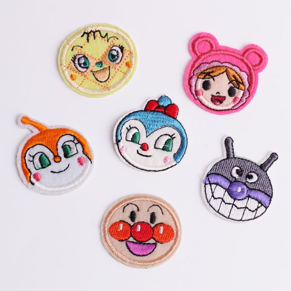 6pcs/set diy embroidered patch lot kids cartoon motif patches smile face iron on applique for cloth sticker, Black
6pcs/set diy embroidered patch lot kids cartoon motif patches smile face iron on applique for cloth sticker, Black