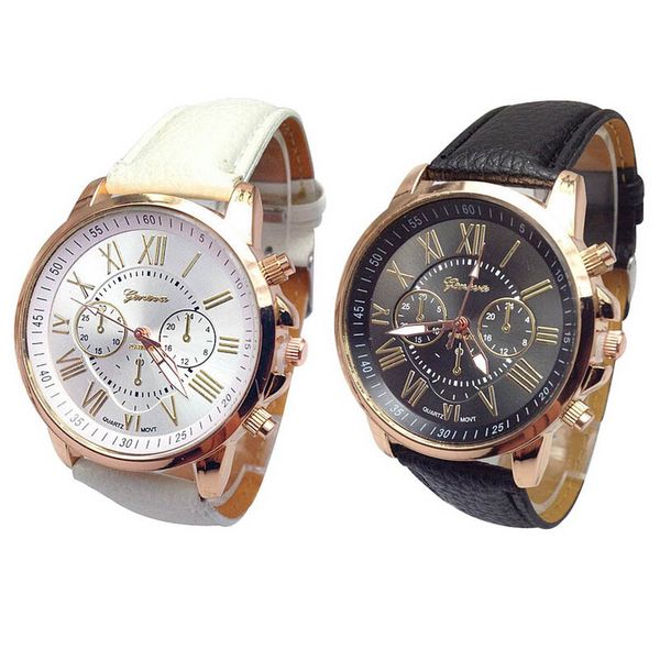 fashion casual couple watch black white women and men roman numerals faux leather analog quartz watch love gift *60, Slivery;brown
fashion casual couple watch black white women and men roman numerals faux leather analog quartz watch love gift *60, Slivery;brown