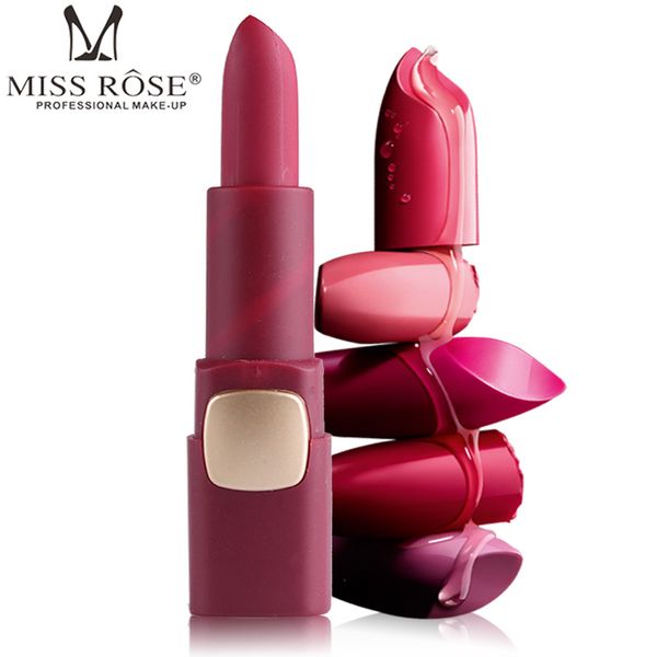 miss rose brand matte lipstick waterproof lips moisturizing easy to wear makeup lip sticks gloss lipsticks cosmetic
miss rose brand matte lipstick waterproof lips moisturizing easy to wear makeup lip sticks gloss lipsticks cosmetic
