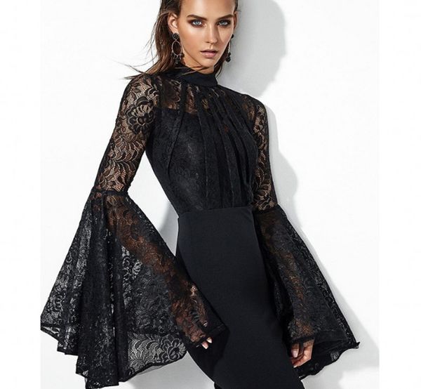 robe de soriee 2018 fashion elegant flare sleeve black lace prom dress sheath evening gowns celebrity party dresses nightclub vestidos
robe de soriee 2018 fashion elegant flare sleeve black lace prom dress sheath evening gowns celebrity party dresses nightclub vestidos