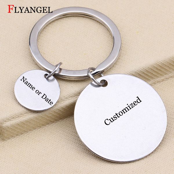 new 25mm+10mm round keychain customized engraved letter key chain gift for women men keyring family friends couples keychain, Silver
new 25mm+10mm round keychain customized engraved letter key chain gift for women men keyring family friends couples keychain, Silver