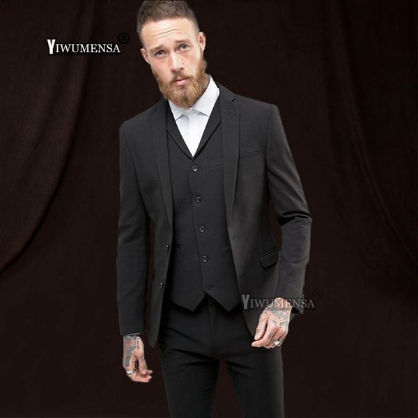 yiwumensa traje de novio de boda hombre groom wedding suits for men 2018 black shawl lapel terno masculino slim fit suit men, White;black
yiwumensa traje de novio de boda hombre groom wedding suits for men 2018 black shawl lapel terno masculino slim fit suit men, White;black