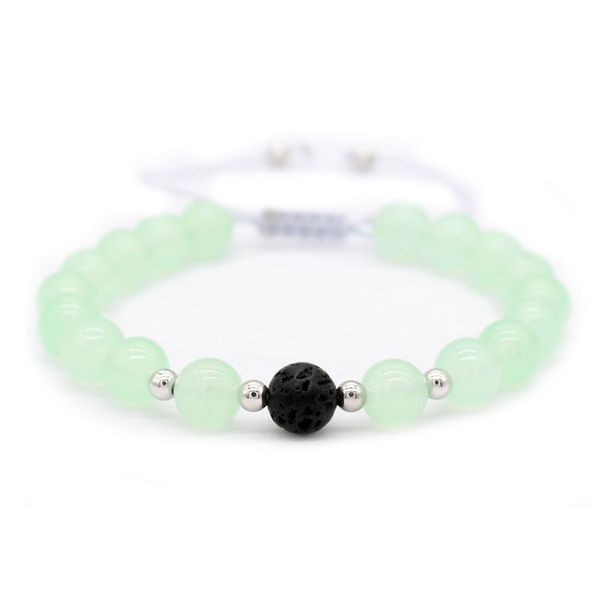 rope chain adjustable bracelet for women 8mm green natural stone beads bracelets & bangles gifts mbr180227, Black
rope chain adjustable bracelet for women 8mm green natural stone beads bracelets & bangles gifts mbr180227, Black