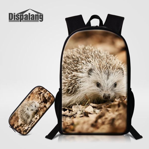 dispalang 2 pcs/set backpack hedgehog print schoolbag for teenage girls rucksack students school bag with pencil case mochilas
dispalang 2 pcs/set backpack hedgehog print schoolbag for teenage girls rucksack students school bag with pencil case mochilas