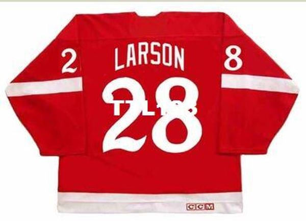 men #28 reed larson detroit red wings 1982 ccm vintage hockey jersey or custom any name or number retro jersey, Black;red
men #28 reed larson detroit red wings 1982 ccm vintage hockey jersey or custom any name or number retro jersey, Black;red
