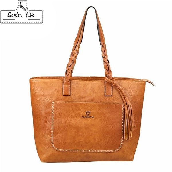 2018 large capacity women bags vintage pu tassel women shoulder bag female causal totes lady elegant shopping handbag
2018 large capacity women bags vintage pu tassel women shoulder bag female causal totes lady elegant shopping handbag