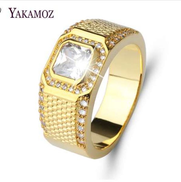 yakamoz classic gold color business style men ring hip hop cubic zirconia ring steel wedding jewelry fine, Golden;silver
yakamoz classic gold color business style men ring hip hop cubic zirconia ring steel wedding jewelry fine, Golden;silver