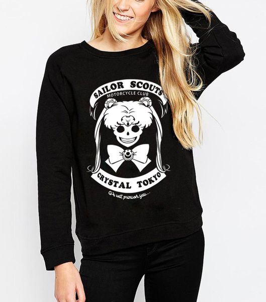 2017 spring winter new women hoodies sweatshirts sailor moon cartoon punk hip hop female sweatshirt gothic lolita brand, Black
2017 spring winter new women hoodies sweatshirts sailor moon cartoon punk hip hop female sweatshirt gothic lolita brand, Black