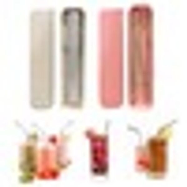 box packing stainless steel metal drinking straw reusable bend indent / straight straws + cleaner brush for mugs
box packing stainless steel metal drinking straw reusable bend indent / straight straws + cleaner brush for mugs