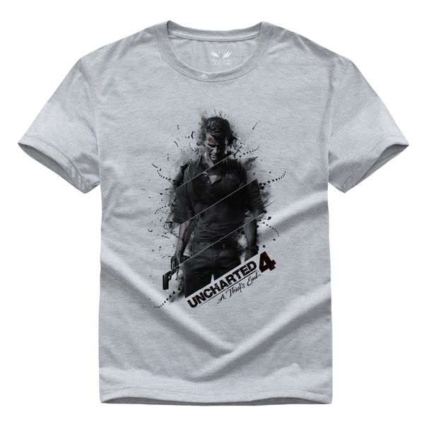 uncharted 4 t-shirts a thief's end game o-neck casual tee short sleeve t-shirt for gameplayer man woman t shirt xs-xxl, White;black
uncharted 4 t-shirts a thief's end game o-neck casual tee short sleeve t-shirt for gameplayer man woman t shirt xs-xxl, White;black