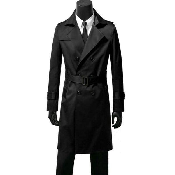 2018 new designer mens trench coats man long coat men clothes fashion slim fit overcoat long sleeve business outerwears - 9xl, Tan;black
2018 new designer mens trench coats man long coat men clothes fashion slim fit overcoat long sleeve business outerwears - 9xl, Tan;black