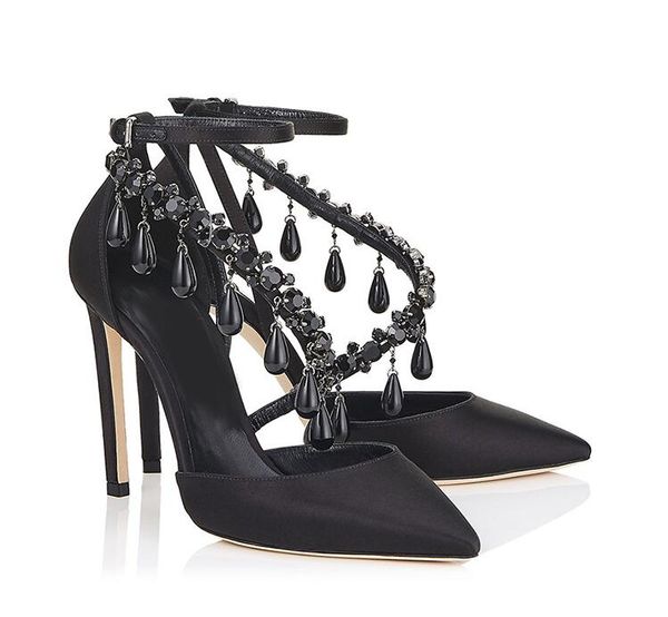 black crystal ankle wrap stiletto sandals high heels pumps pointed toe women sandals cut out leather dress shoes woman
black crystal ankle wrap stiletto sandals high heels pumps pointed toe women sandals cut out leather dress shoes woman