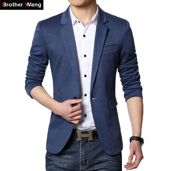 2018 autumn new men's casual suit fashion business solid color classic style blazer coat jacket brand clothing, White;black
2018 autumn new men's casual suit fashion business solid color classic style blazer coat jacket brand clothing, White;black