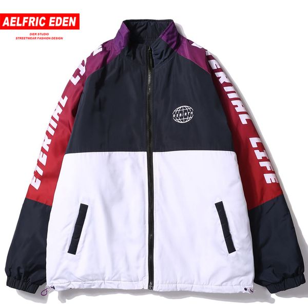 aelfric eden men windbreaker color block harajuku parka jackets 2018 winter hip hop warm vintage casual outwear streetwear kj144, Black
aelfric eden men windbreaker color block harajuku parka jackets 2018 winter hip hop warm vintage casual outwear streetwear kj144, Black