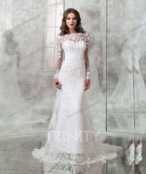 grace ivory tulle sleeves lace applique mermaid wedding dresses bridal pageant dresses wedding attire dresses custom size 2-16 zw713262, White
grace ivory tulle sleeves lace applique mermaid wedding dresses bridal pageant dresses wedding attire dresses custom size 2-16 zw713262, White