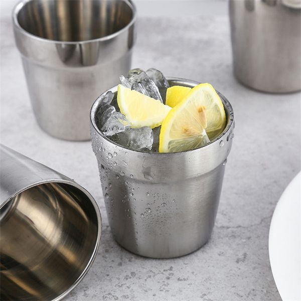 304 stainless steel tumbler cup tea 175ml double wall drink cup coffee cup drinkware customized logo
304 stainless steel tumbler cup tea 175ml double wall drink cup coffee cup drinkware customized logo