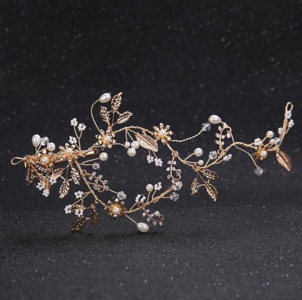 wedding wedding dress exquisite golden hair barrette foliage headdress side clamp, Silver
wedding wedding dress exquisite golden hair barrette foliage headdress side clamp, Silver