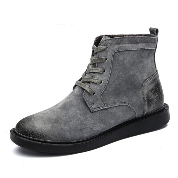 genuine leather men ankle boots high martin boots casual black designer men's shoes footwear high quality
genuine leather men ankle boots high martin boots casual black designer men's shoes footwear high quality
