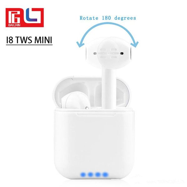 eub i8 mini 180° wireless bluetooth headset outdoor sport mini headphones high-quality with portable charging box universal
eub i8 mini 180° wireless bluetooth headset outdoor sport mini headphones high-quality with portable charging box universal
