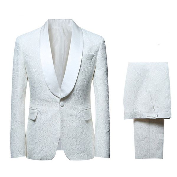 slim fit white men suits wedding groom tuxedos bridegroom suits prom wear groomsman porm wear 2 pieces (jacket+pants, Black;gray
slim fit white men suits wedding groom tuxedos bridegroom suits prom wear groomsman porm wear 2 pieces (jacket+pants, Black;gray