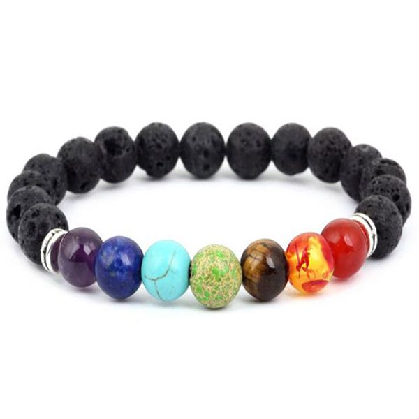 newst 7 chakra bracelet men black lava healing balance beads reiki buddha prayer natural stone yoga bracelet for women
newst 7 chakra bracelet men black lava healing balance beads reiki buddha prayer natural stone yoga bracelet for women