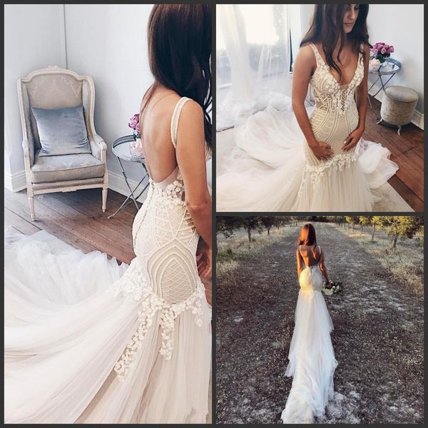 2019 новое сексуальное винтажное свадебное платье с русалкой и v-образным вырезом без спинки свадебное платье с скользящим шлейфом и свадебн, White
2019 новое сексуальное винтажное свадебное платье с русалкой и v-образным вырезом без спинки свадебное платье с скользящим шлейфом и свадебн, White