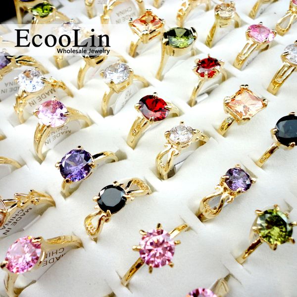 10pcs fashion zircon gold classic engagement rings for women jewelry lots lr439, Golden;silver
10pcs fashion zircon gold classic engagement rings for women jewelry lots lr439, Golden;silver