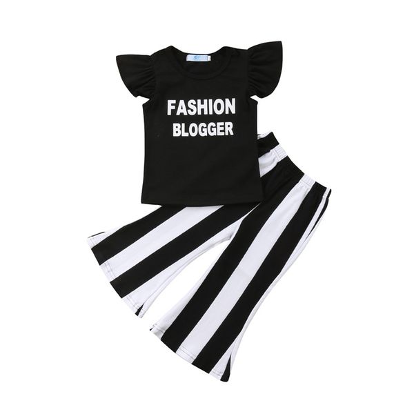 butterfly sleeve t shirt+striped long pant sets kid baby girl summer autumn casual clothes baby girl clothing child ouffits, White
butterfly sleeve t shirt+striped long pant sets kid baby girl summer autumn casual clothes baby girl clothing child ouffits, White