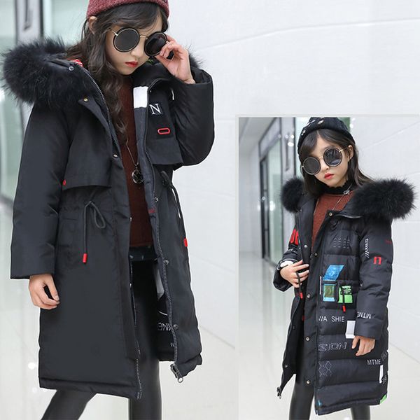30 degree winter children's down parka jacket 2018 new warm double-sided snowsuit winter coat for kids girls clothes 10 12 year, Blue;gray
30 degree winter children's down parka jacket 2018 new warm double-sided snowsuit winter coat for kids girls clothes 10 12 year, Blue;gray