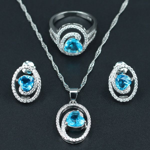 silver 925 sky blue crystal white cz wedding jewelry set for women necklace earring ring pendants for bridal jewelry, Slivery;golden
silver 925 sky blue crystal white cz wedding jewelry set for women necklace earring ring pendants for bridal jewelry, Slivery;golden