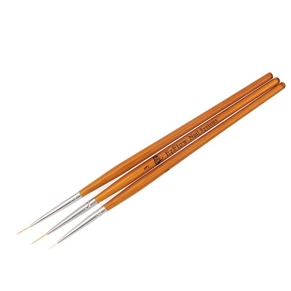 3pcs nail aliner pens wooden handle for uv gel polish painting drawing lining brushes nails tools manicure, Yellow
3pcs nail aliner pens wooden handle for uv gel polish painting drawing lining brushes nails tools manicure, Yellow