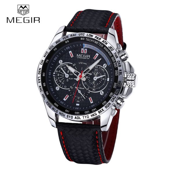 megir watch men watches relogios masculinos fashion men's quartz watch clock men wristwatch relojes hombre, Slivery;brown
megir watch men watches relogios masculinos fashion men's quartz watch clock men wristwatch relojes hombre, Slivery;brown