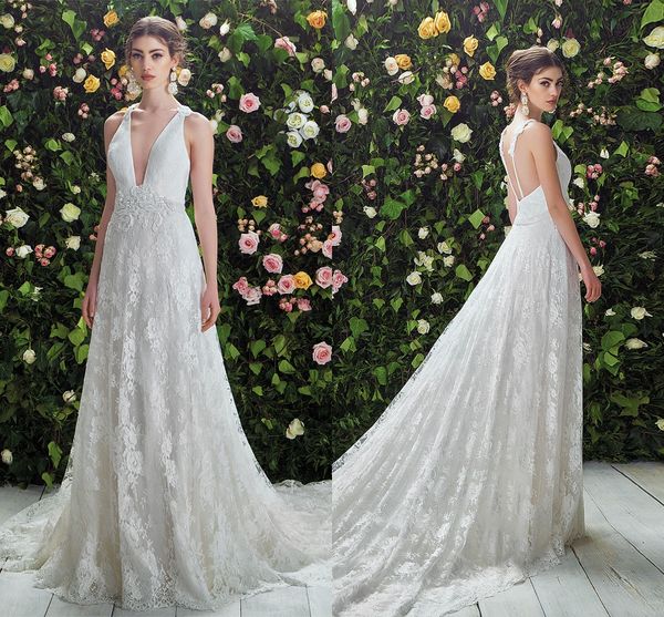 advanced custom white 2019 sheer wedding dresses v neck full lace low back wedding gowns beach bridal gowns hy231
advanced custom white 2019 sheer wedding dresses v neck full lace low back wedding gowns beach bridal gowns hy231
