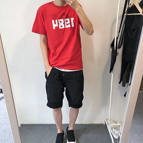 gosha mens high street hip hop 1984 printed t-shirts summer male solid color tees short sleeve, White;black
gosha mens high street hip hop 1984 printed t-shirts summer male solid color tees short sleeve, White;black