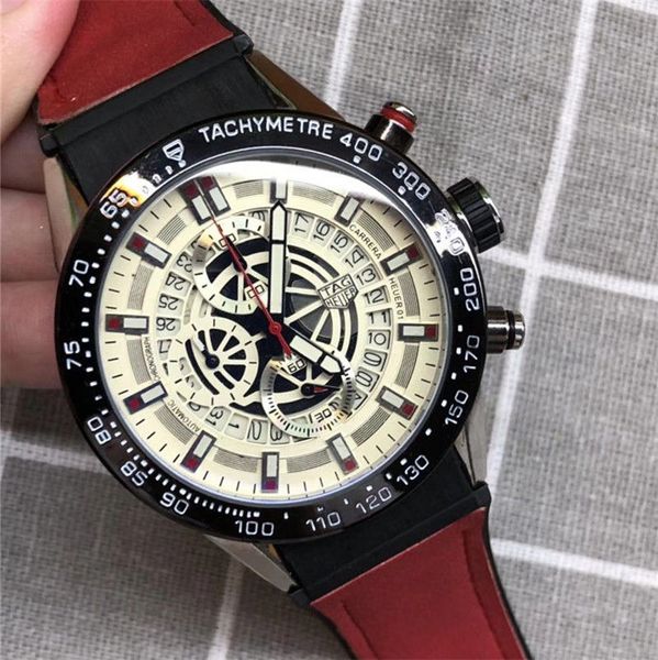 Тег роскошные часы 43 мм Кварцевые спортивные мужские часы AAA секундомер Relogio тег часы мужчины люксовый бренд наручные часы
Тег роскошные часы 43 мм Кварцевые спортивные мужские часы AAA секундомер Relogio тег часы мужчины люксовый бренд наручные часы