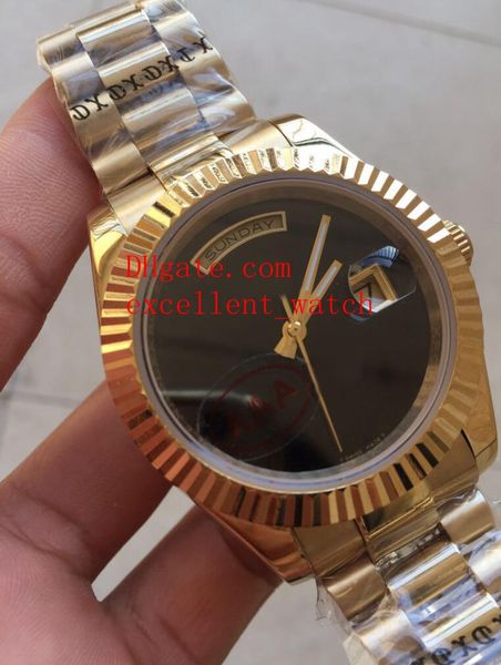 excellent watches men's day date president 18k yellow gold 41 mm 218238 black dial asia 2813 movement automatic mechanical men's w, Slivery;brown
excellent watches men's day date president 18k yellow gold 41 mm 218238 black dial asia 2813 movement automatic mechanical men's w, Slivery;brown