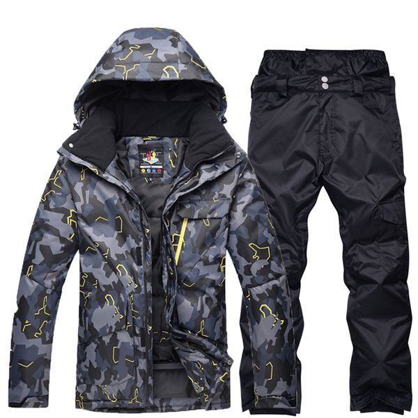 men's ski jacket + pants suit windproof waterproof outdoor sportswear warm skis ski wear thick sportswear camouflage set
men's ski jacket + pants suit windproof waterproof outdoor sportswear warm skis ski wear thick sportswear camouflage set