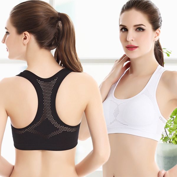mester chen breathable wire sports bra shockproof crop bras athletic vest for running yoga gym quick dry, White;black
mester chen breathable wire sports bra shockproof crop bras athletic vest for running yoga gym quick dry, White;black