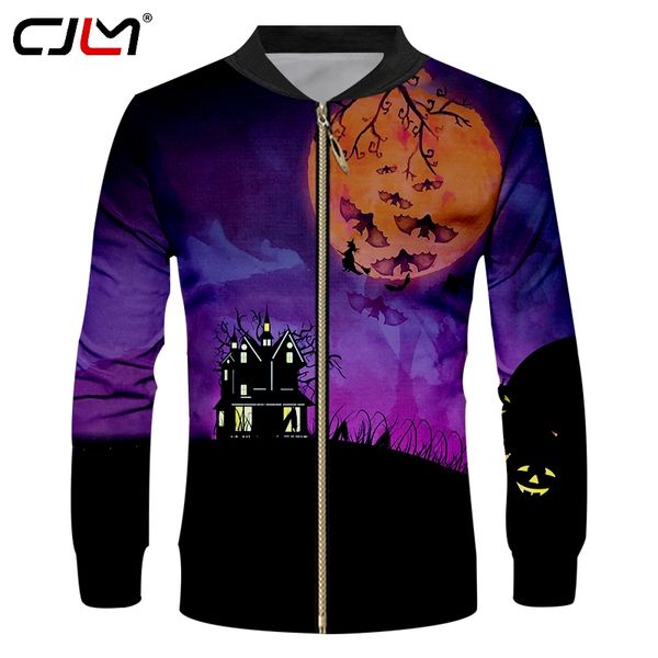 cjlm winter halloween new 3d men's zipper sweatshirt printed pumpkin and bat man gothic streetwear zip jacket 5xl wholesale, Black;brown
cjlm winter halloween new 3d men's zipper sweatshirt printed pumpkin and bat man gothic streetwear zip jacket 5xl wholesale, Black;brown