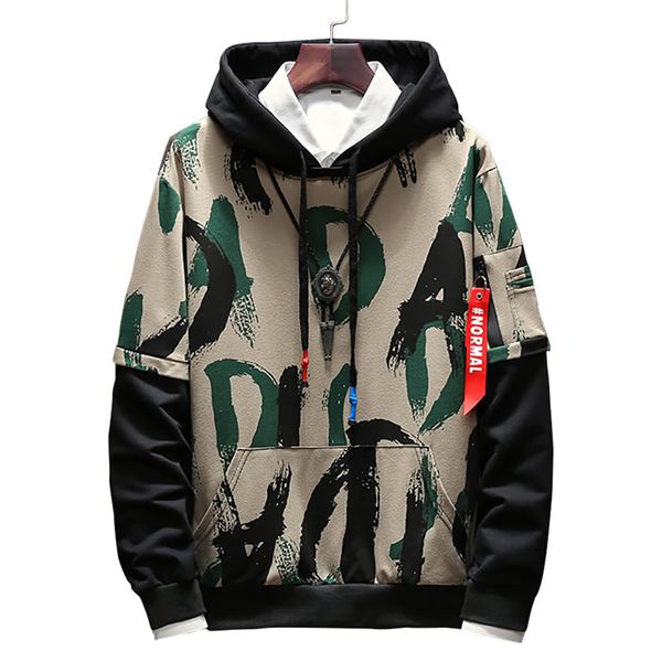2018 осень мода стиль лоскутное толстовка мужчины повседневная камуфляж пуловеры мужская одежда тенденция мужские толстовки с капюшоном m-5x, Black
2018 осень мода стиль лоскутное толстовка мужчины повседневная камуфляж пуловеры мужская одежда тенденция мужские толстовки с капюшоном m-5x, Black