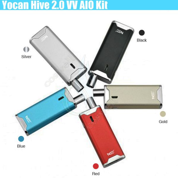 Аутентичные Yocan Hive 2.0 Kit Vaporizer Kit Hive2.0 650 мАч VV Разъем Батарейного отсека Mod Vape Pen Wax Густое масло 2 в 1 Картриджи Распылители
Аутентичные Yocan Hive 2.0 Kit Vaporizer Kit Hive2.0 650 мАч VV Разъем Батарейного отсека Mod Vape Pen Wax Густое масло 2 в 1 Картриджи Распылители